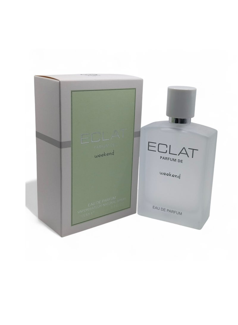 ECLAT Weekend Eau De Parfum 100ml – Long Lasting Fresh Floral Fragrance for Men & Women – Everyday Wear Perfume Spray - Image 1